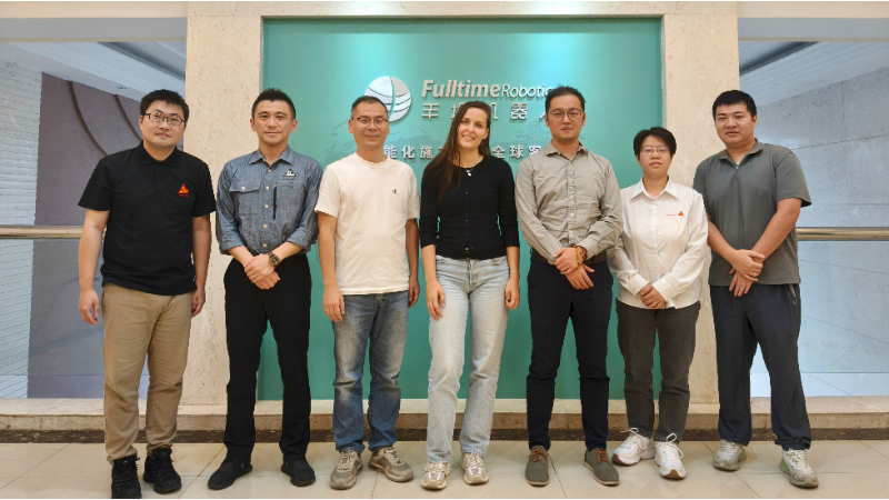 Sika Group Innovation Team Visits Fulltime Robotics